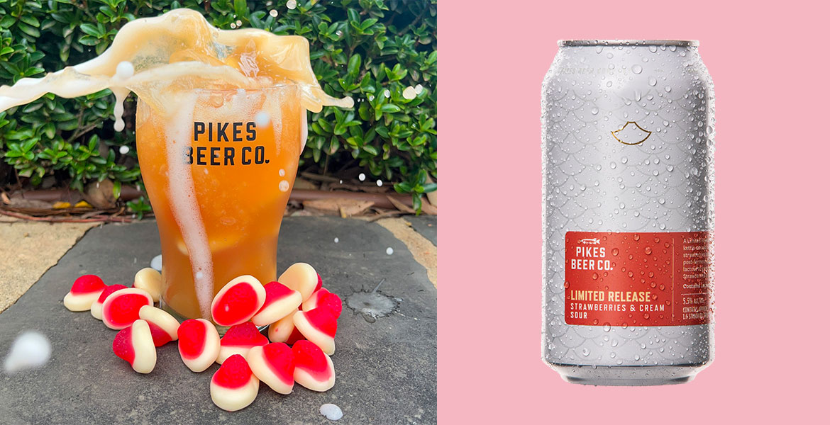 Pikes Beer Co Strawberries & Cream Sour The Crafty Pint