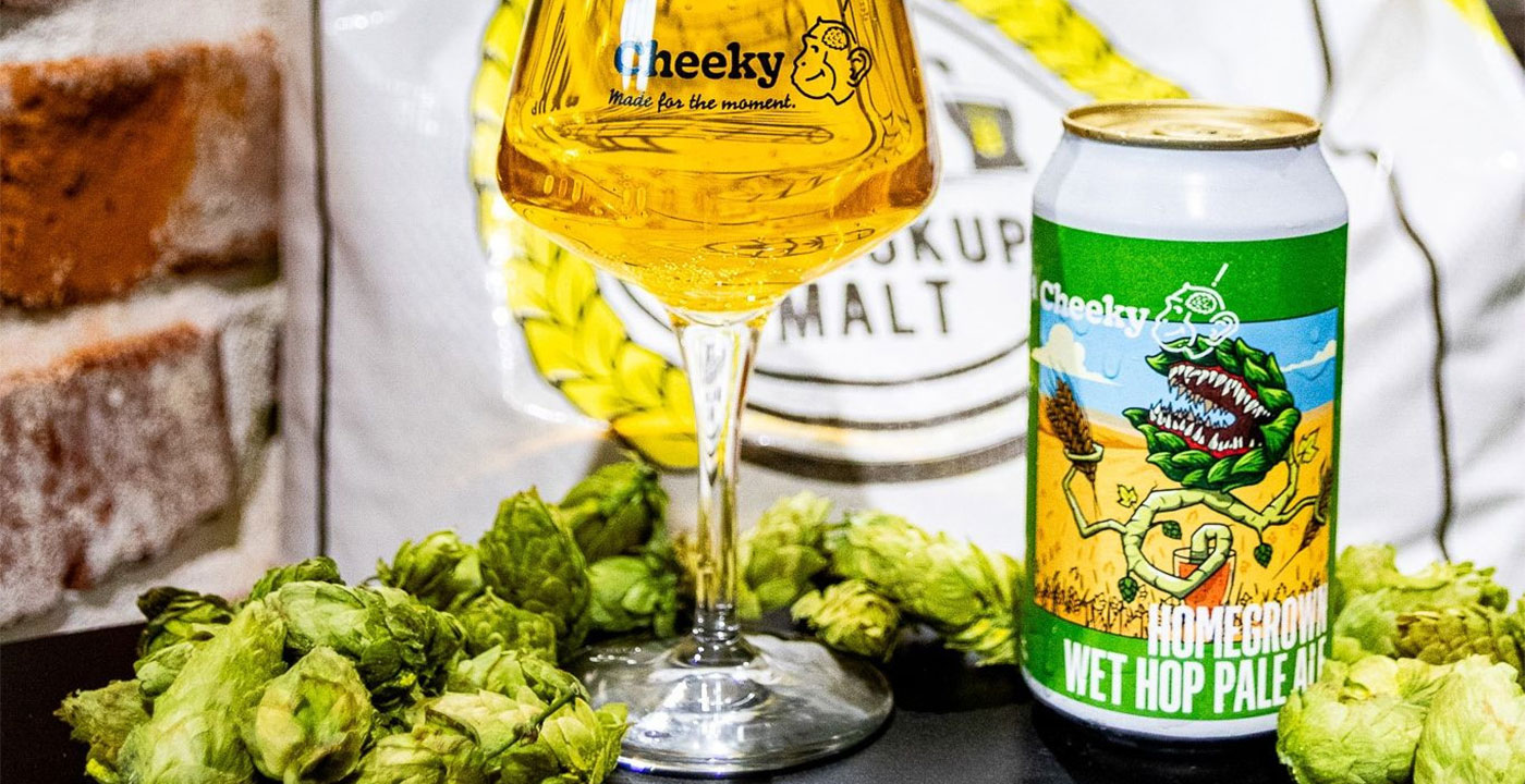 Cheeky Monkey American Pale Ale & Homegrown Wet Hop Pale Ale - The