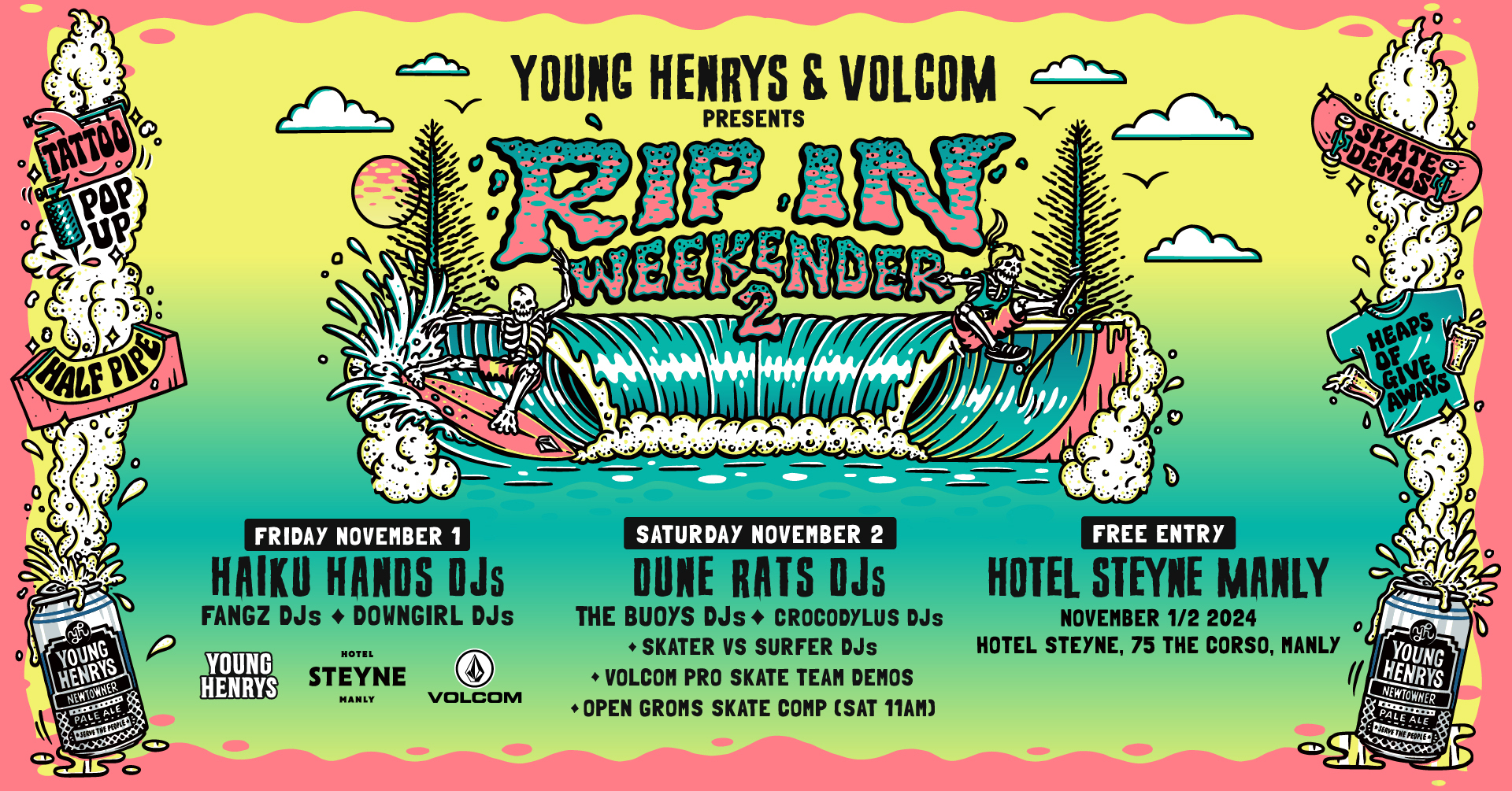 Young Henrys RIP IN Weekender - The Crafty Pint