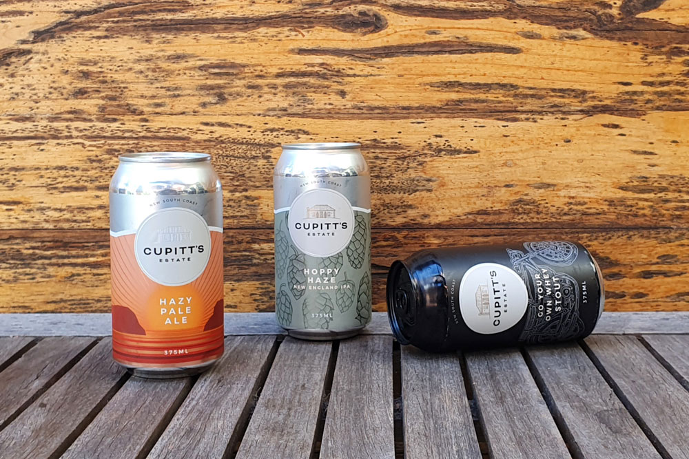 Cupitt's Estate Hazy Pale Ale & Hoppy Haze NEIPA & Go Your Own Whey