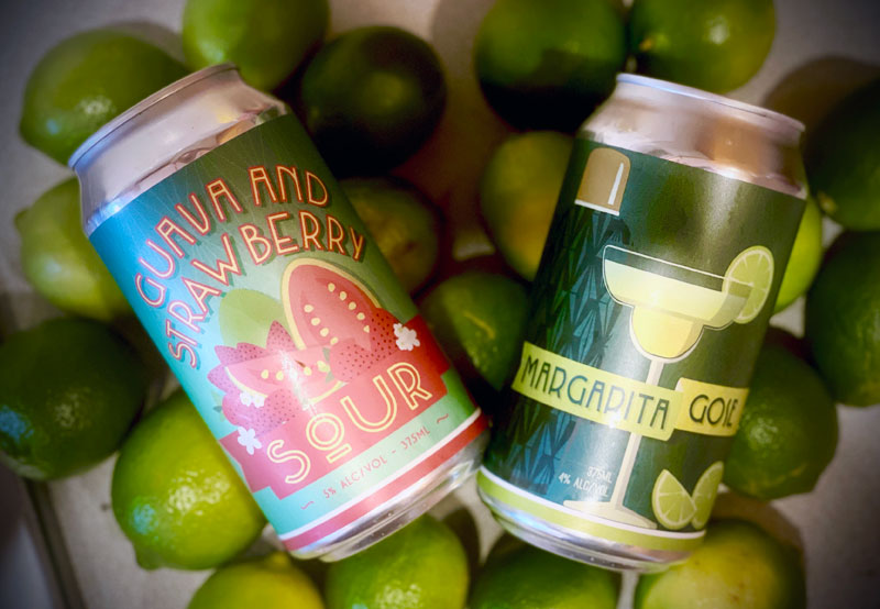 Hargreaves Hill Guava & Strawberry Sour & Margarita Gose '22 The
