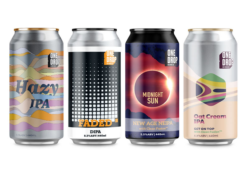 One Drop Clean Fusion Hazy IPAs The Crafty Pint