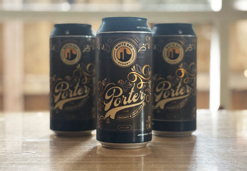 White Bay Beer Co Porter w/ Coconut & Cocoa Nibs The Crafty Pint