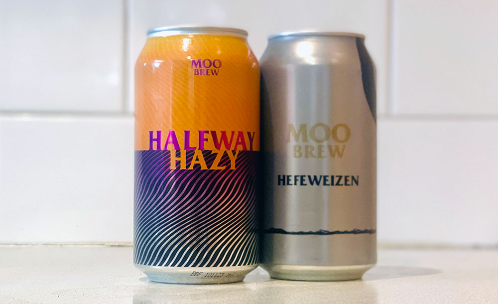 Moo Brew Halfway Hazy & Hefeweizen The Crafty Pint