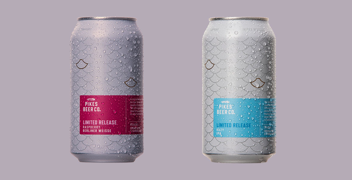 Pikes Beer Co Raspberry Berliner Weisse & Hazy IPA - The Crafty Pint