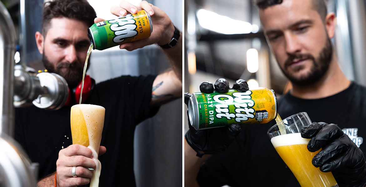 One Drop With & Without Clean Fusion Hazy IPAs The Crafty Pint