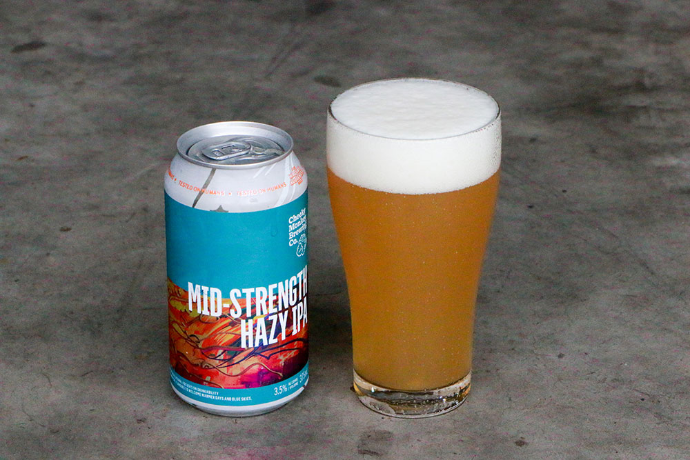 Cheeky Monkey MidStrength Hazy IPA The Crafty Pint