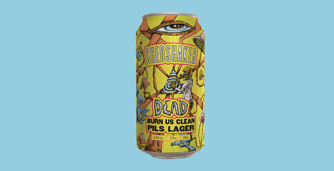 Shedshaker Brewing x DEAD Burn Us A Clean Pils Lager The Crafty Pint