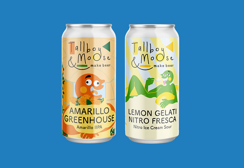 Tallboy & Moose Amarillo Greenhouse & Lemon Gelati Nitro Fresca The Crafty Pint