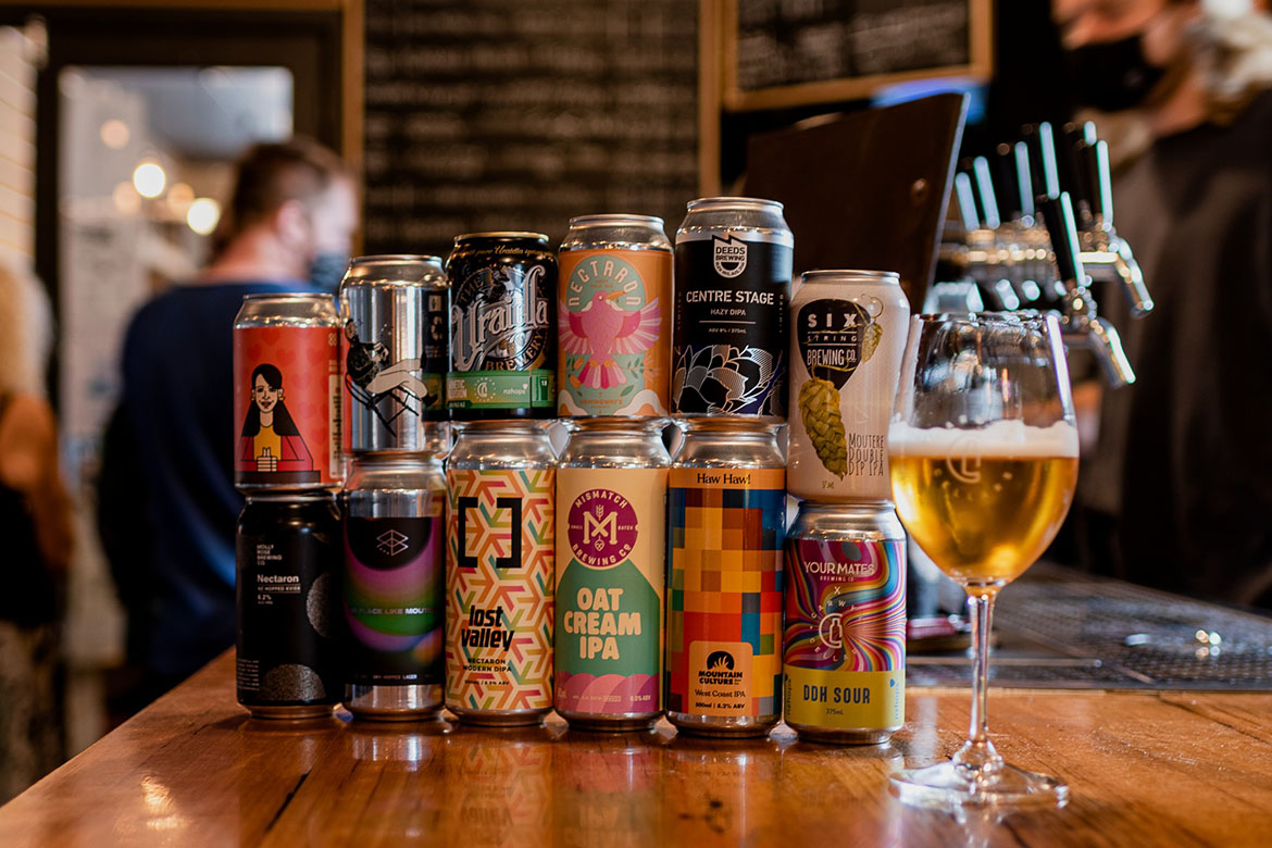 NZ Hops Great Brew Challenge Tap Showcase at Carwyn Cellars The