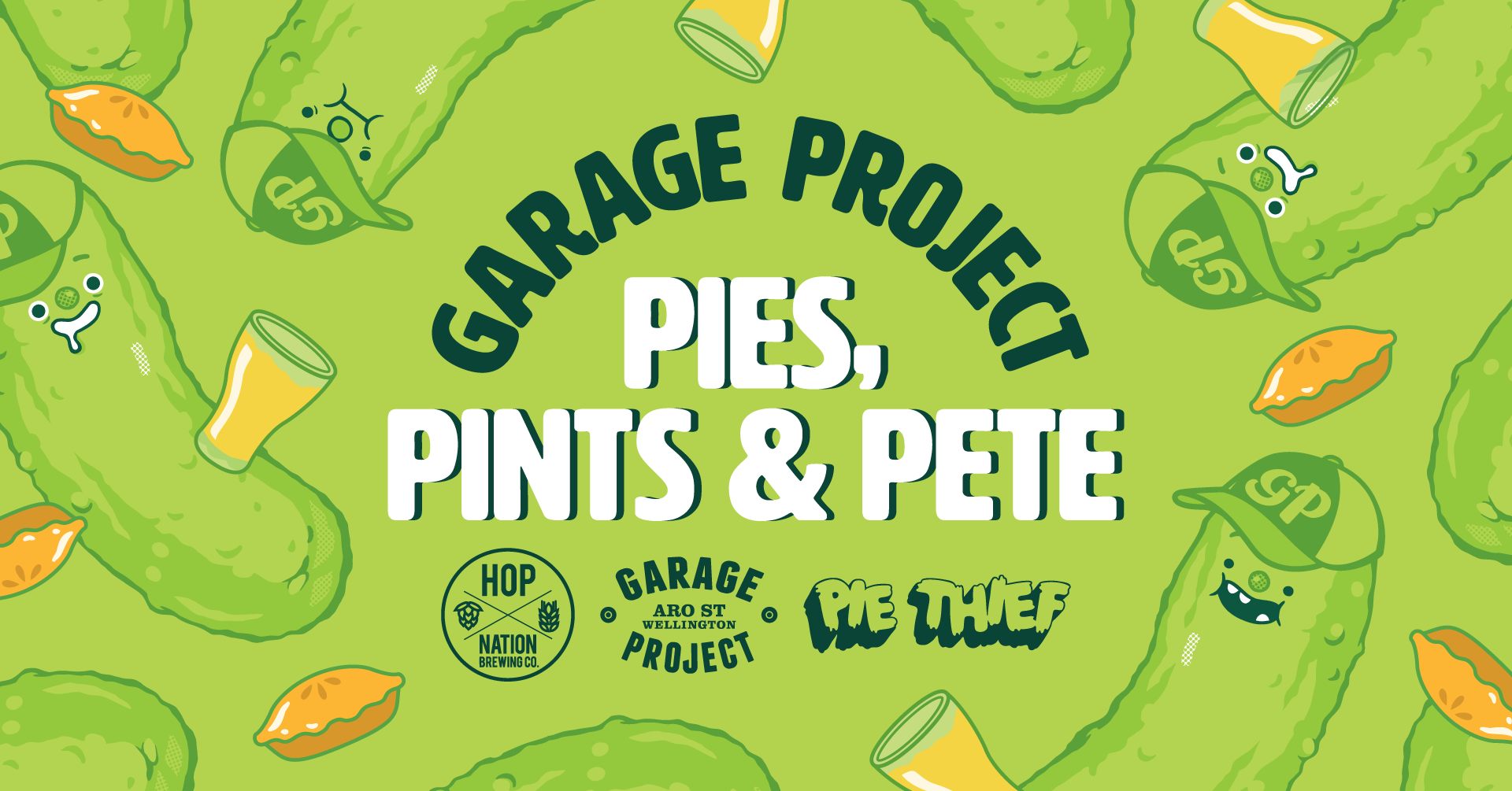 Pies, Pints & Pete Garage Project Comes To Hop Nation The Crafty Pint