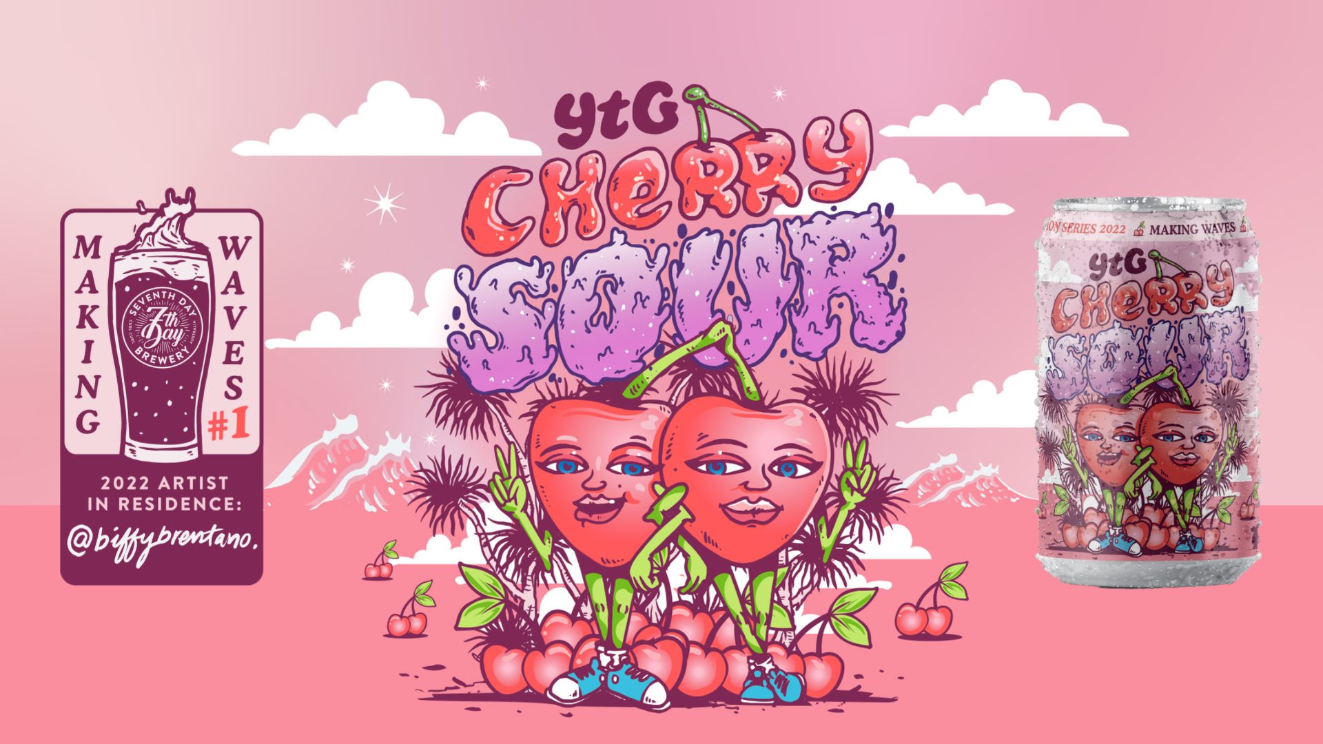 7th Day Brewery Launch YTG Cherry Sour The Crafty Pint