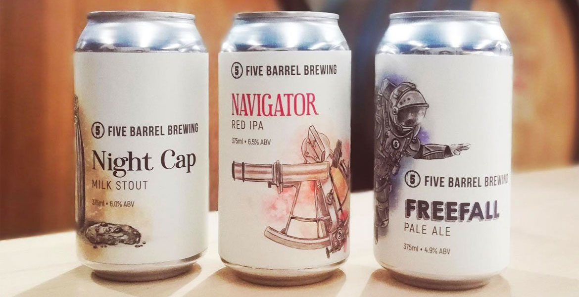 Brew & A Five Barrel Brewing The Crafty Pint