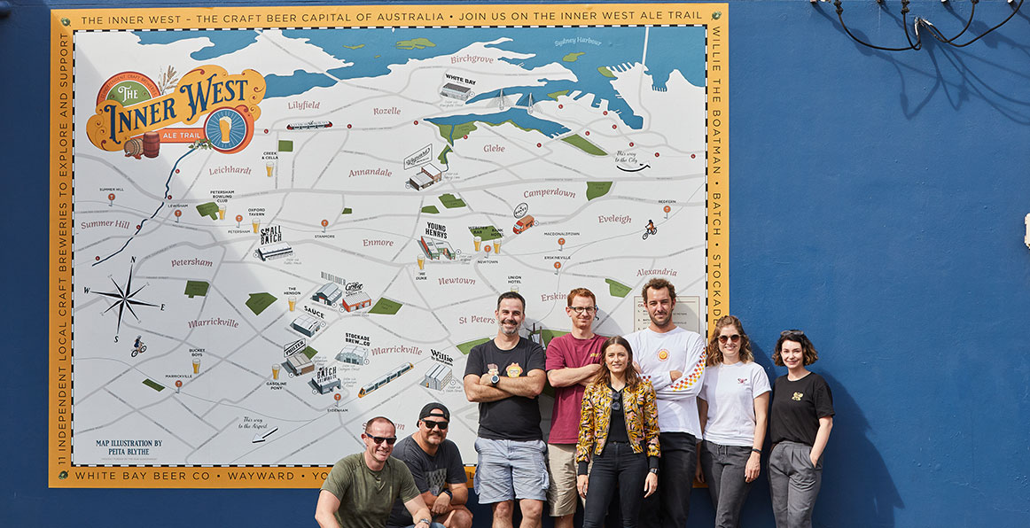 Inner West Brewery Tour Map We're Going On A Beer Hunt - The Crafty Pint