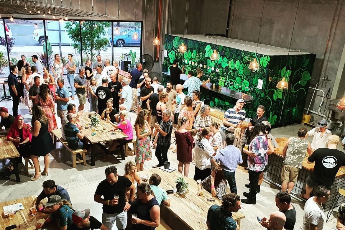Inside Moffat's new brewery and venue Inside Moffat's new brewery and venue